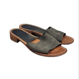 SAMUJI Womens Leather Sandals Boho Hobo shoes sz 38 US 8